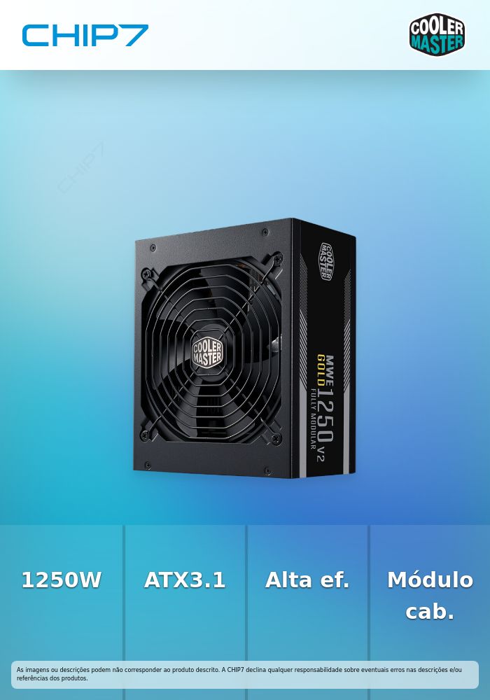 MWE Gold 1250 V2 ATX3.1 A/EU CORD