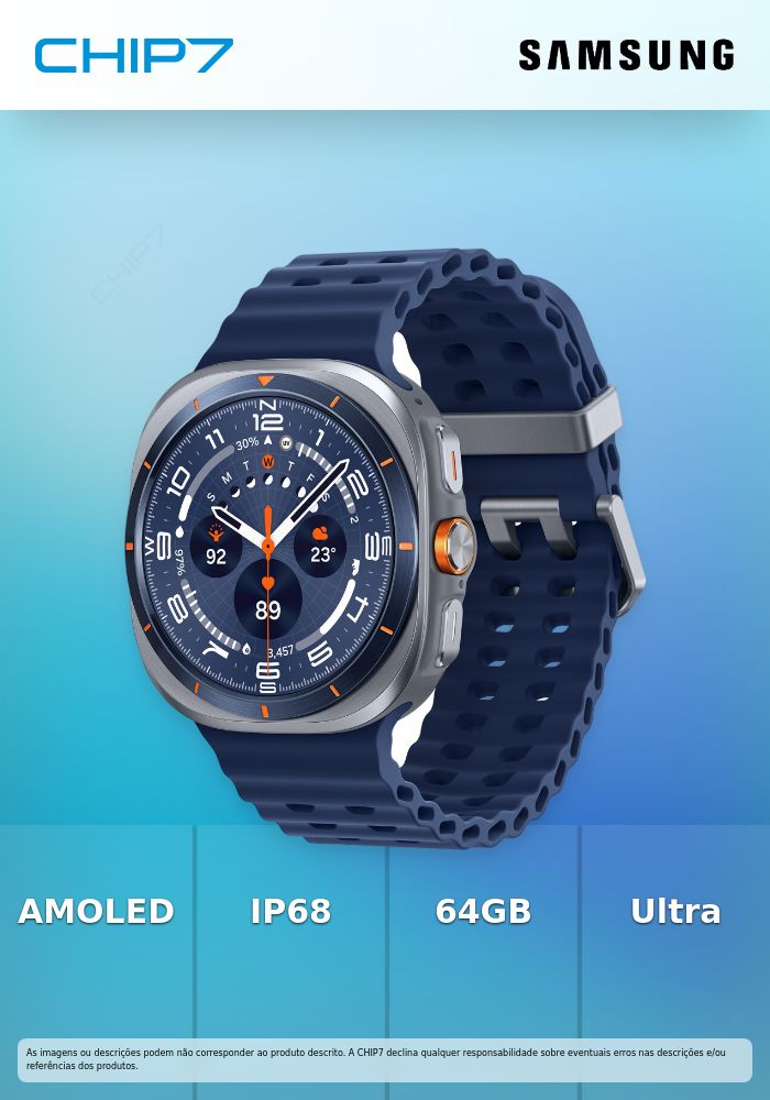 Smartwatch Samsung Galaxy Watch Ultra 2025 47mm LTE Azul