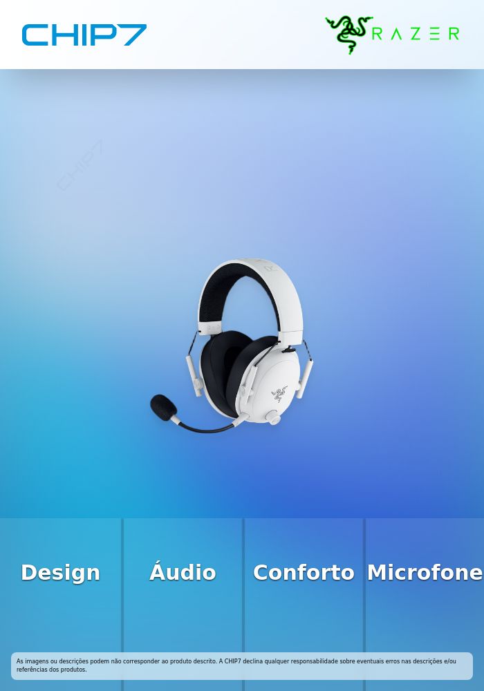 Auscultadores Blackshark V3 - White
