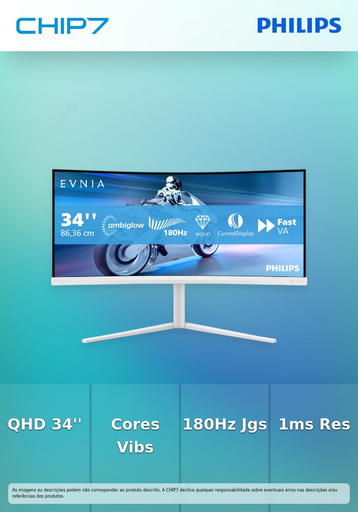 MON EVNIA 34 QHD VA 180HZ 1MS