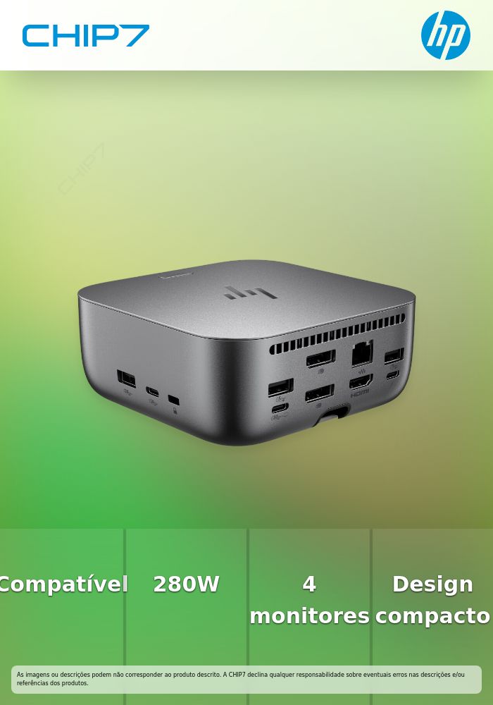 HP Thunderbolt 4 Ultra 280W G6 Dock 3