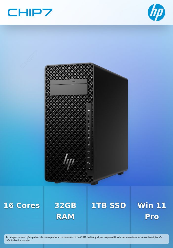 Computador HP – Intel Core Ultra 9 285K / 32GB RAM / 1TB SSD / Sem