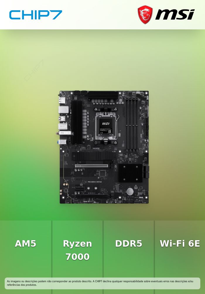 Motherboard MSI B850-S WIFI6E