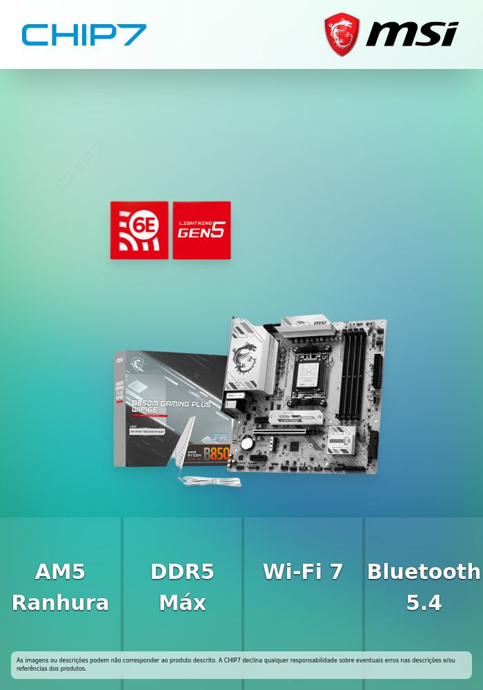 Motherboard MSI B850M GAMING PLUS WIFI6E