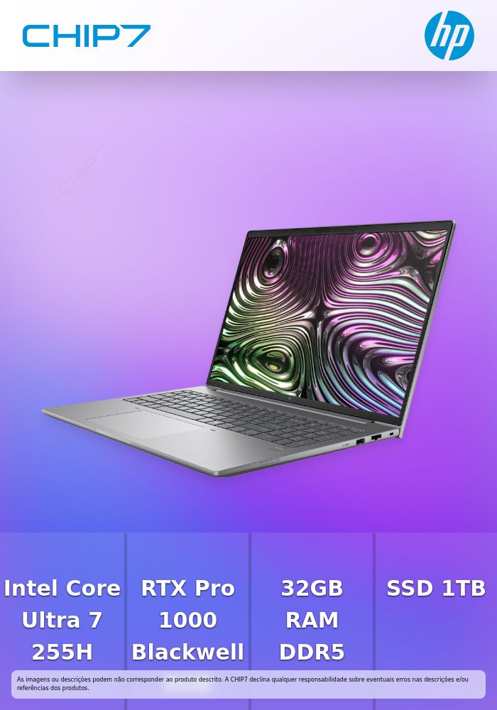 Portátil Workstation HP ZBook X G1i – Intel Core Ultra 7 255H