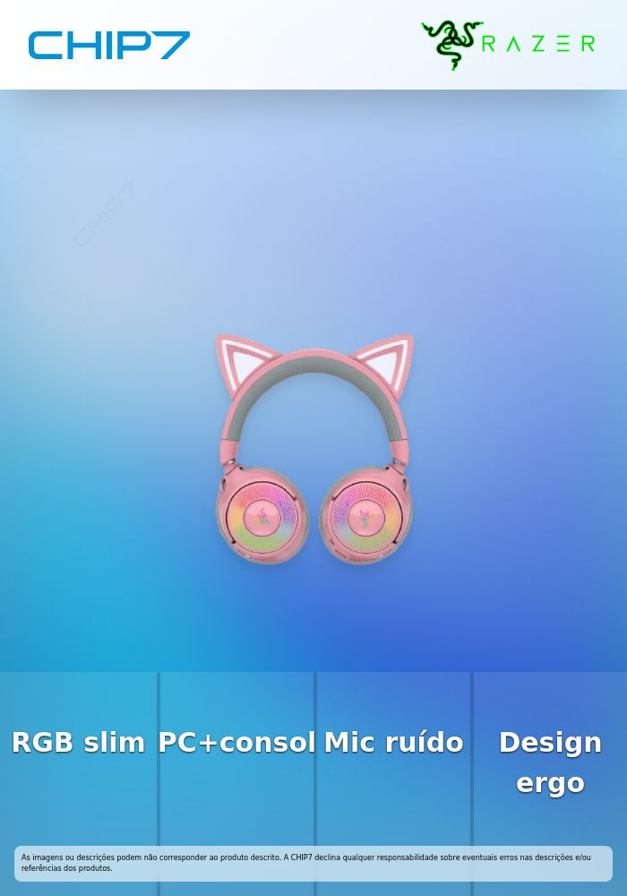 Auscultadores Kraken Kitty V3 Pro - Quartz