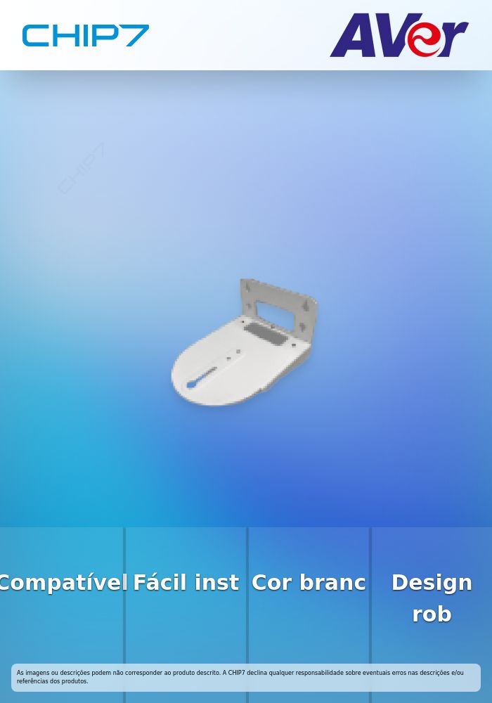 WALL MOUNT FOR MD330/MD120/TR/PTC/PTZ SERIES NOT VALID TR535 WHITE COLOR