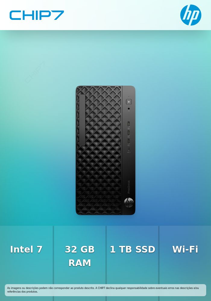 HP PRODESK 4 TOWER G1i U7-265 32GB 1TB W11 P64 3Y #PROMO NOV