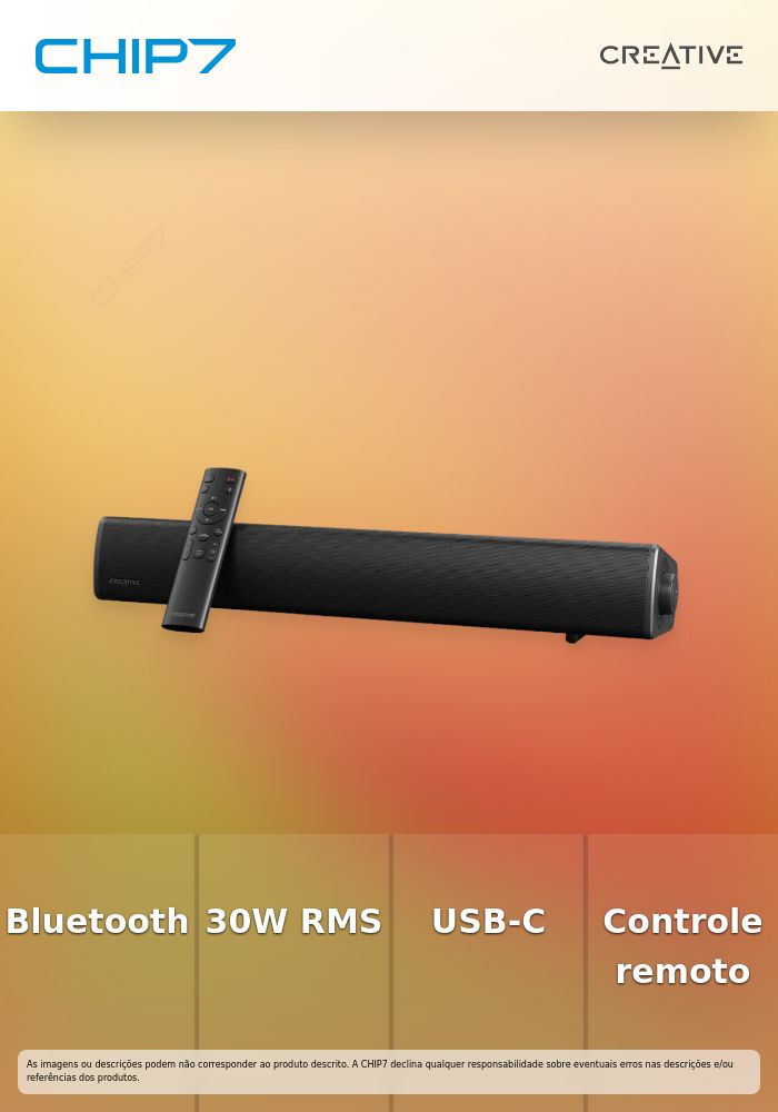 CREATIVE SOUNDBAR & BLUETOOTH SOUND BLASTER GS5 C/REMOTE