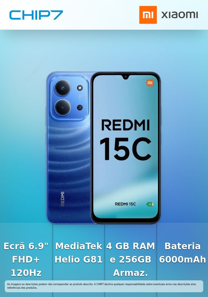 Smartphone Xiaomi Redmi 15C 4G 6.9