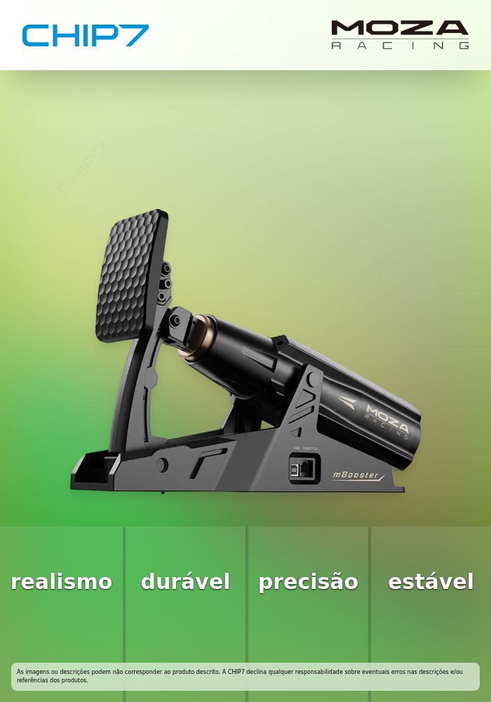Pedais MOZA Racing mBooster Active Pedal