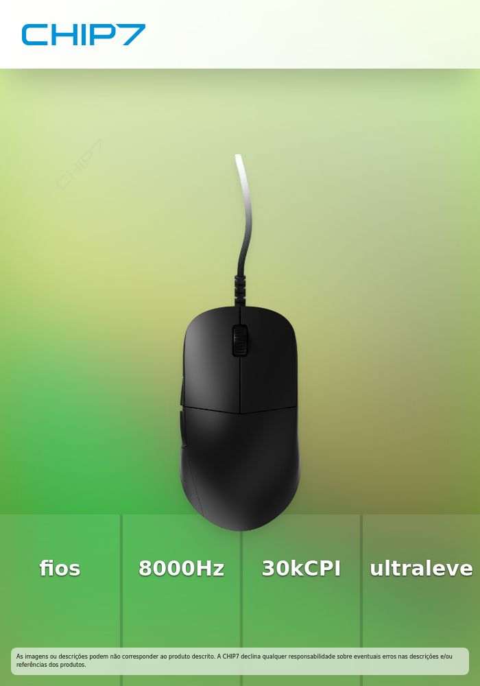 Rato Gaming Endgame Gear XM2 8k V2 - Preto
