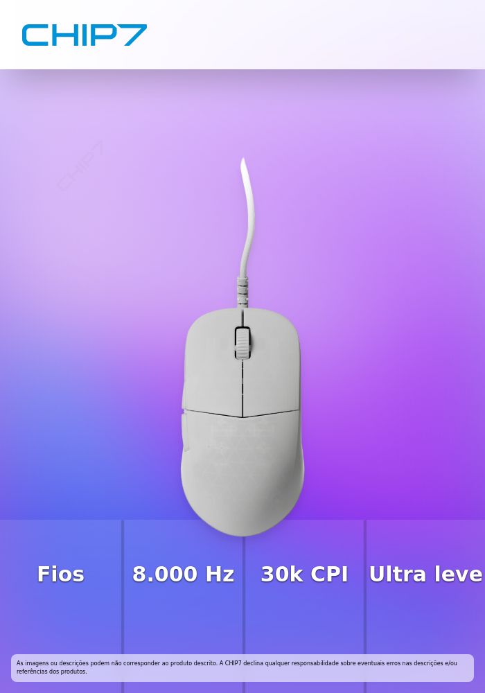 Rato Gaming Endgame Gear XM2 8k V2 - White Frost