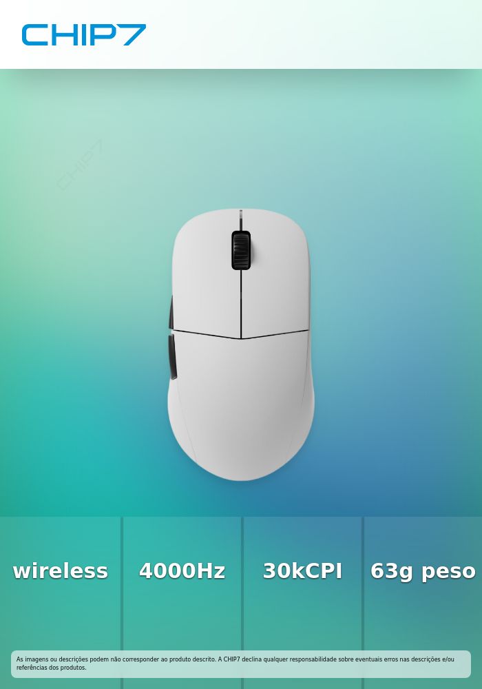 Rato Gaming Endgame Gear XM2w 4k V2 Wireless - Branco
