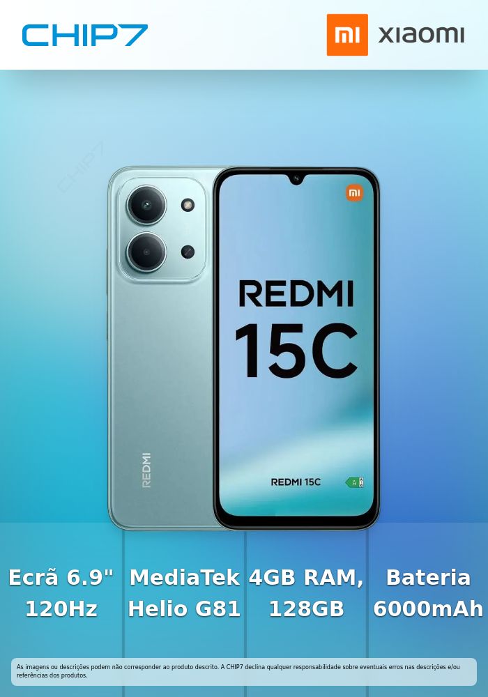 Smartphone Xiaomi Redmi 15C 4G 6.9