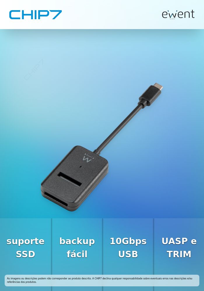 EWENT DOCKING STATION USB-C PARA SSD M2 NVME PCIE