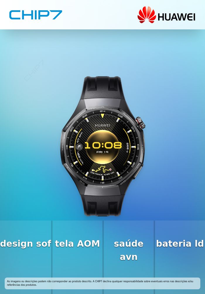 Watch GT6 Pro 46mm Black