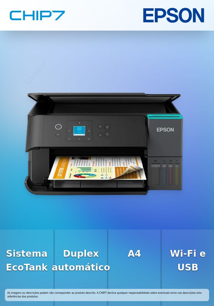 Impressora Multifunções Epson EcoTank ET-2950 A4 Wi-Fi