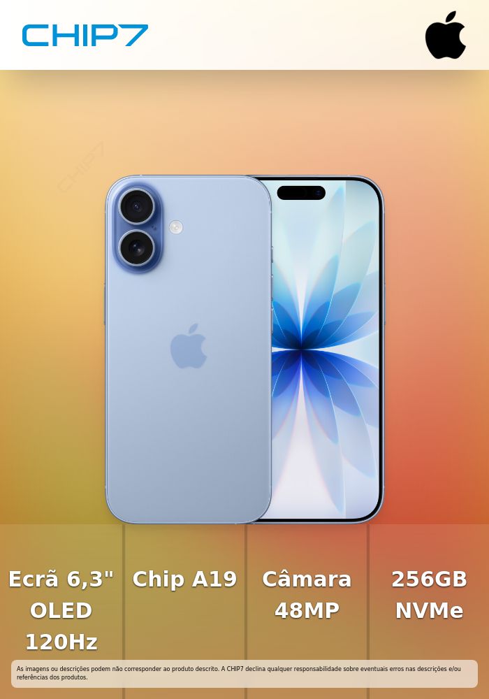Smartphone Apple iPhone 17 6.3