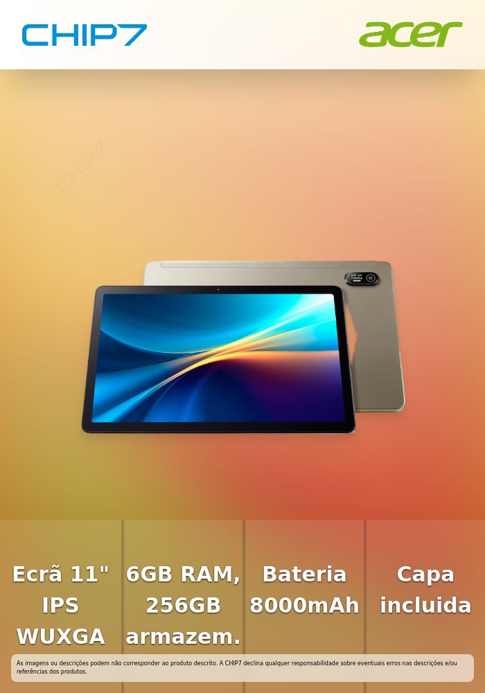 Tablet Acer Iconia Tab V11 – MT8786 Octa-Core / 6GB RAM / 256GB /  11
