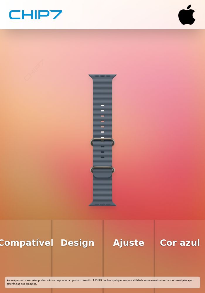 Apple - Fita para relógio inteligente - 49 mm, acabamento em titânio natural - 130-200mm - azul âncora - para Watch Hermès Series 9, SE 3, Series 10, Series 11, Series 8, Series 9, Ultra 2, Ultra 3