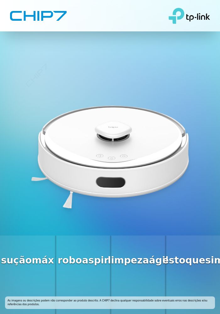 TAPO RV30 MAX(BRANCO)  5300PA HYPER SUCTION ROBOT VACUUM & MOP