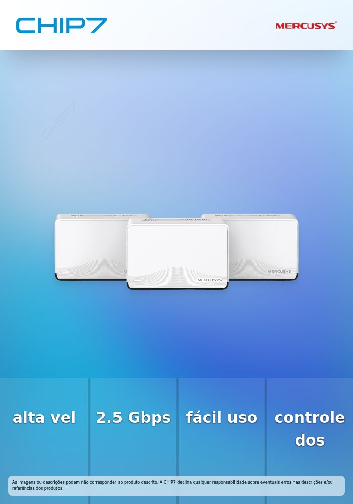 MERCUSYS BE3600 WHOLE HOME MESH WI-FI 7 SYSTEM