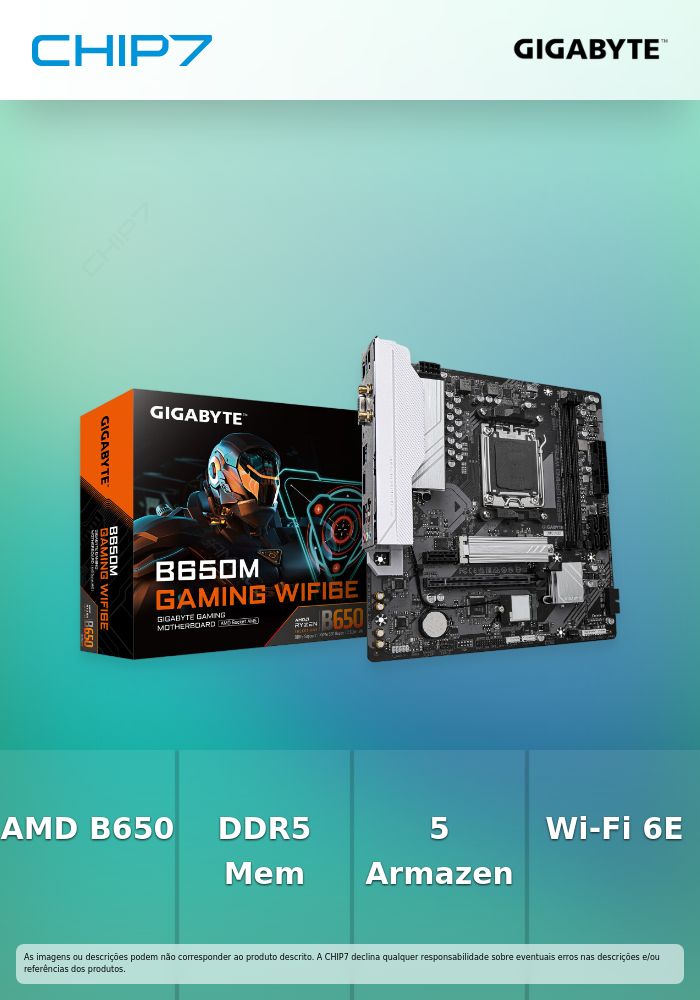 Motherboard Gigabyte B650M Gaming WiFi 6E