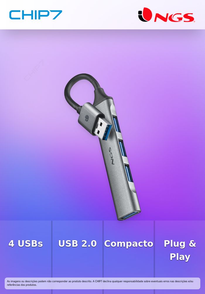 USB 2.0 Hub 4 Ports