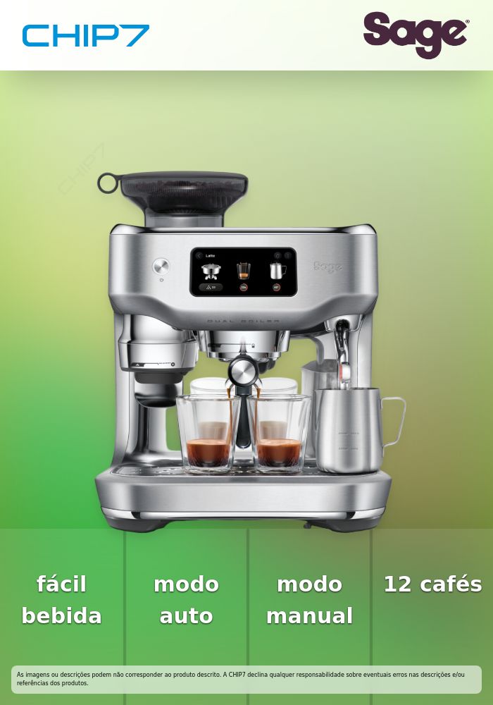 SAGE MAQUINA CAFE THE ORACLE DUAL BOILER BRUSHED STAINLESS STEEL