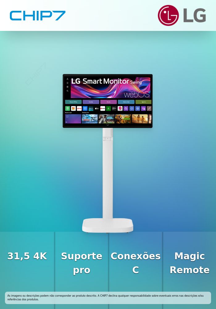 LG MONITOR SMART SWING IPS 32