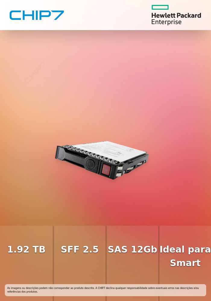 HPE - SSD - Read Intensive - 1.92 TB - 2.5