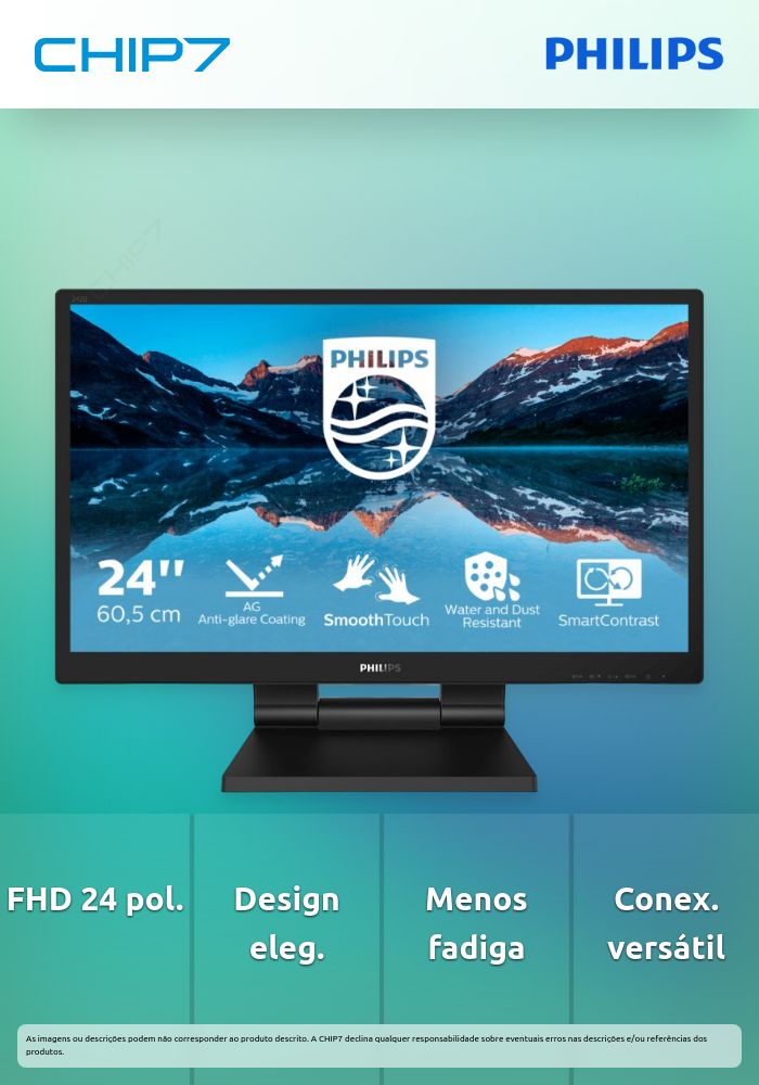 PHILIPS MONITOR TCH 24IN FHD   MNTR