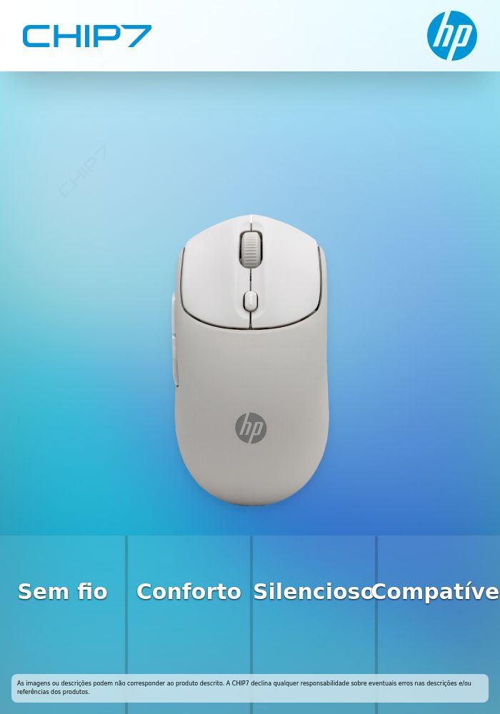 Rato silencioso sem fios HP 400 - Maple
