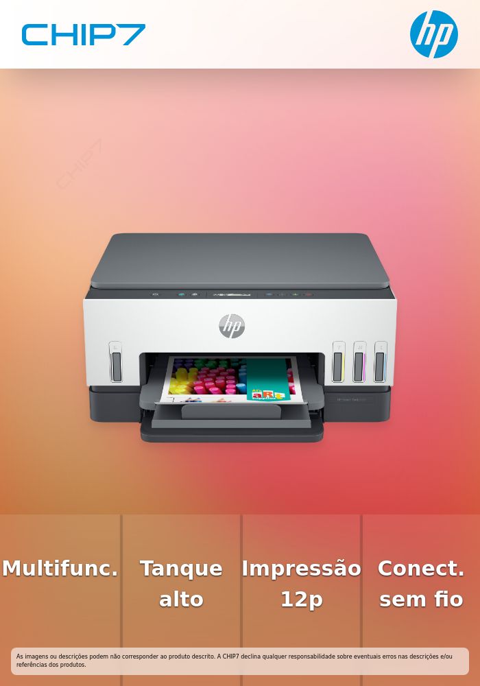 HP Smart Tank 6005 AiO 12/7ppm Printer