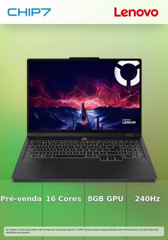 Portátil Lenovo - AMD Ryzen 9 8940HX / NVIDIA RTX 5060 8GB / 32GB RAM / 1TB SSD / 16