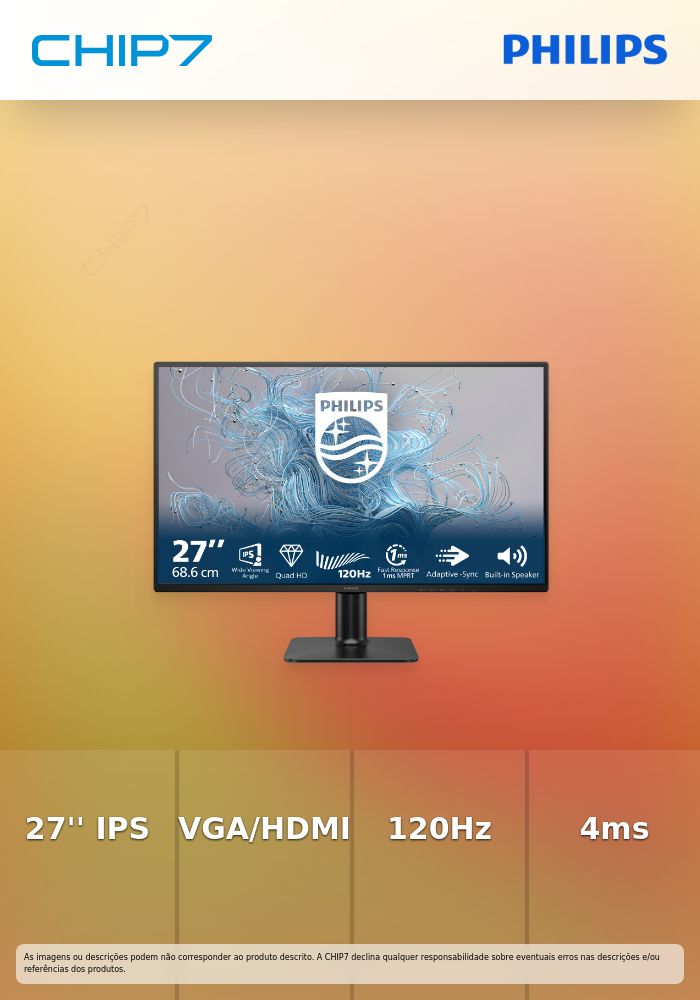 27 IPS VGA HDMI 120HZ 4MS FHD