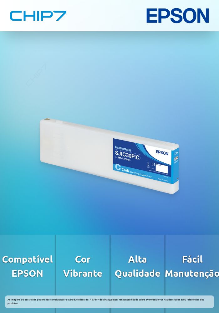 EPSON TINTEIRO TM-C7500G AZUL