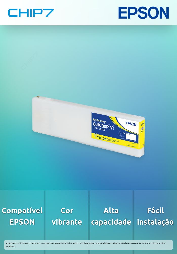 EPSON TINTEIRO TM-C7500G AMARELO