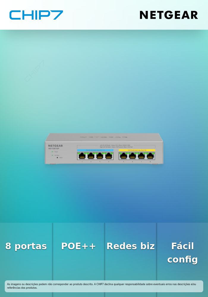 Smart Switch8puertos MultigibabitT POE++