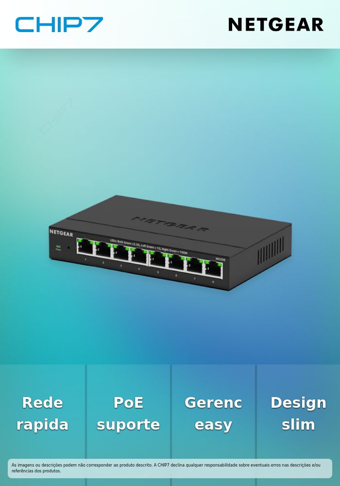 8PT MULTIGIG PLUS SWITCH MS308E