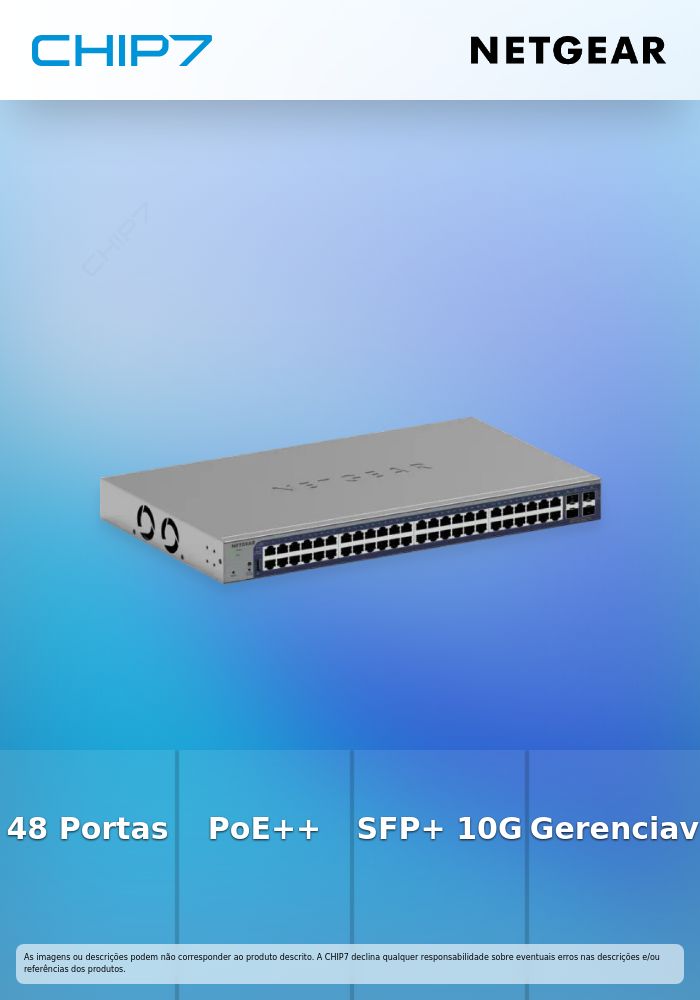 48P GE POE++SMART SWTH W/10G SFP+GS75
