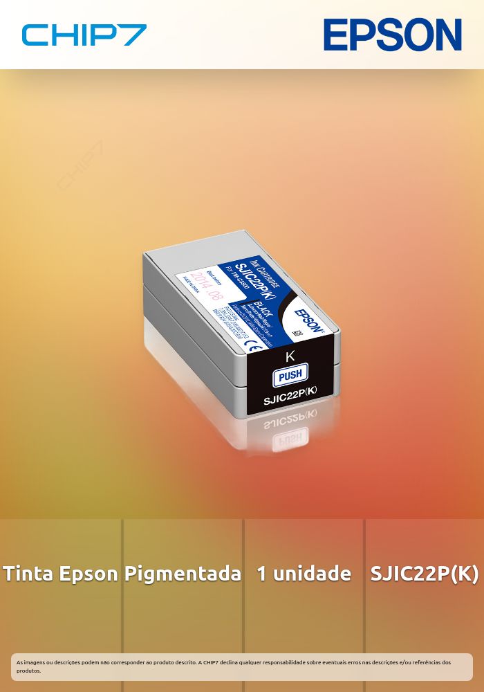 EPSON TINTEIRO TM-C3500 PRETO 32ml