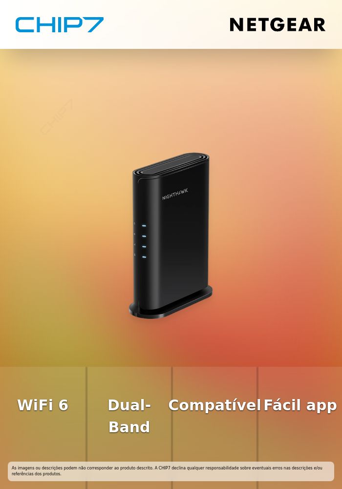 Nighthawk AX1800 Dual-Band WiFi 6 Router