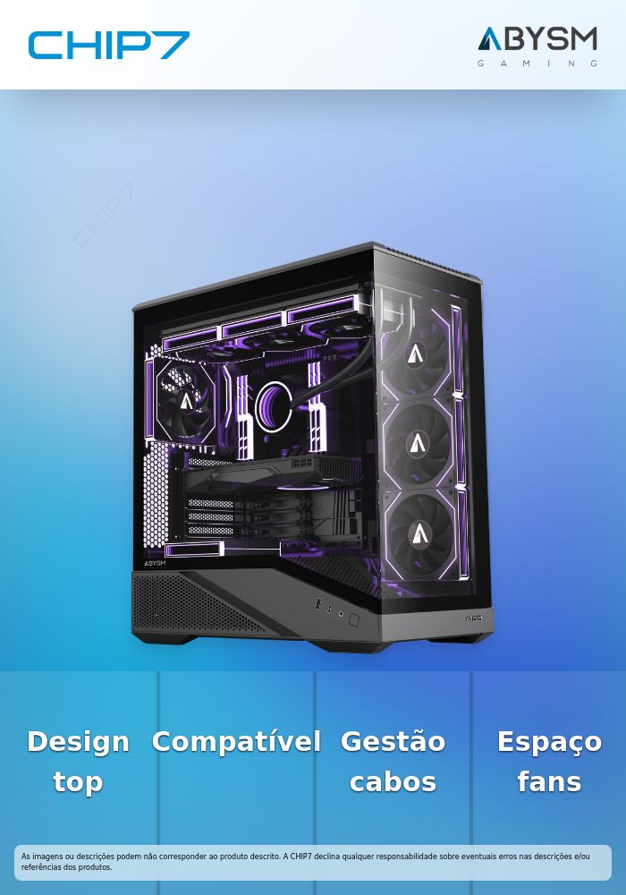 Caixa ATX ARIAN FRAME A400 - Black