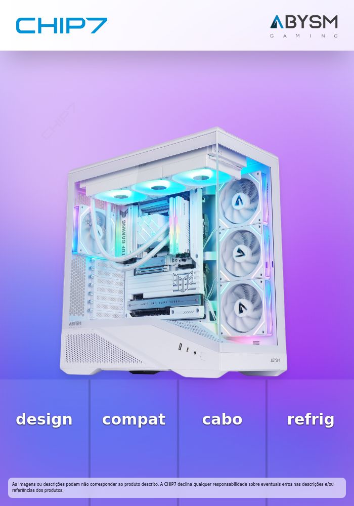 Caixa ATX ARIAN FRAME A400 - WHITE
