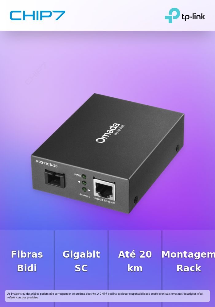 TP-LINK OMADA GIGABIT WDM MEDIA CONVERTER