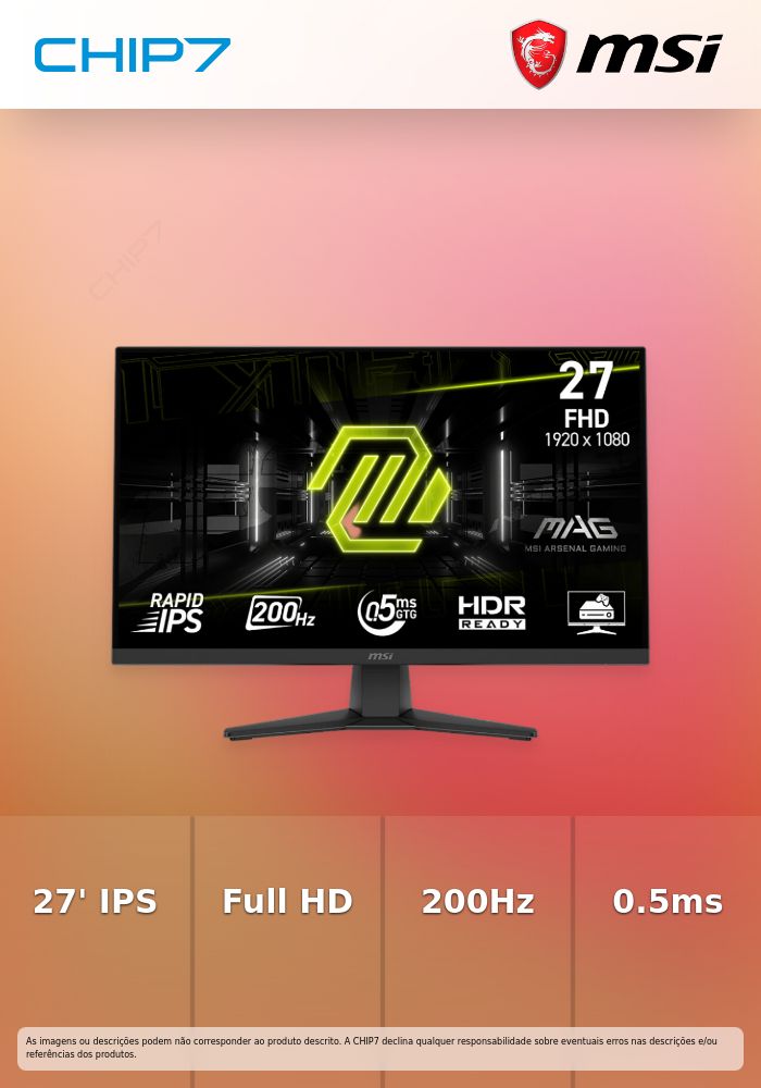 Monitor MSI 27