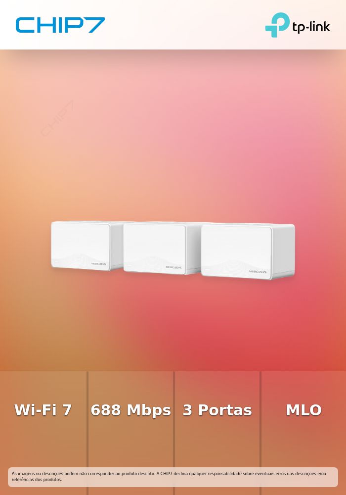 TP-LINK MERCUSYS BE3600 Whole Home Mesh Wi-Fi 7 System