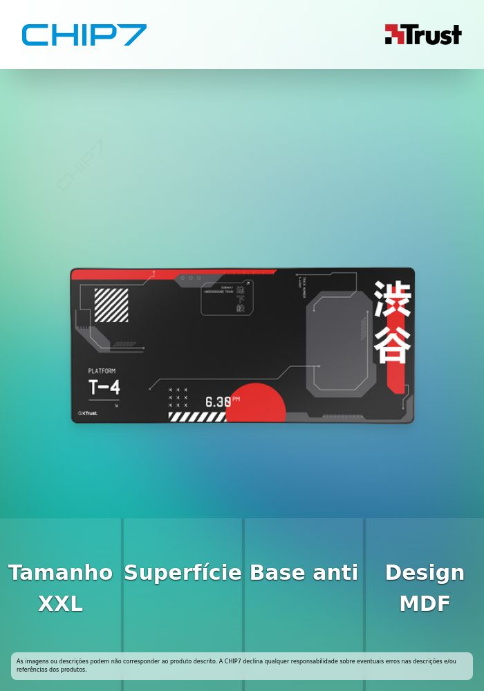 TRUST GXT759 XXL MOUSEPAD JAPAN BLACK